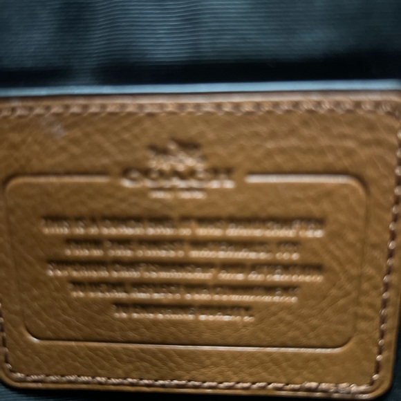 Coach Leather Messenger Bag in Tan - Picture 4 of 8